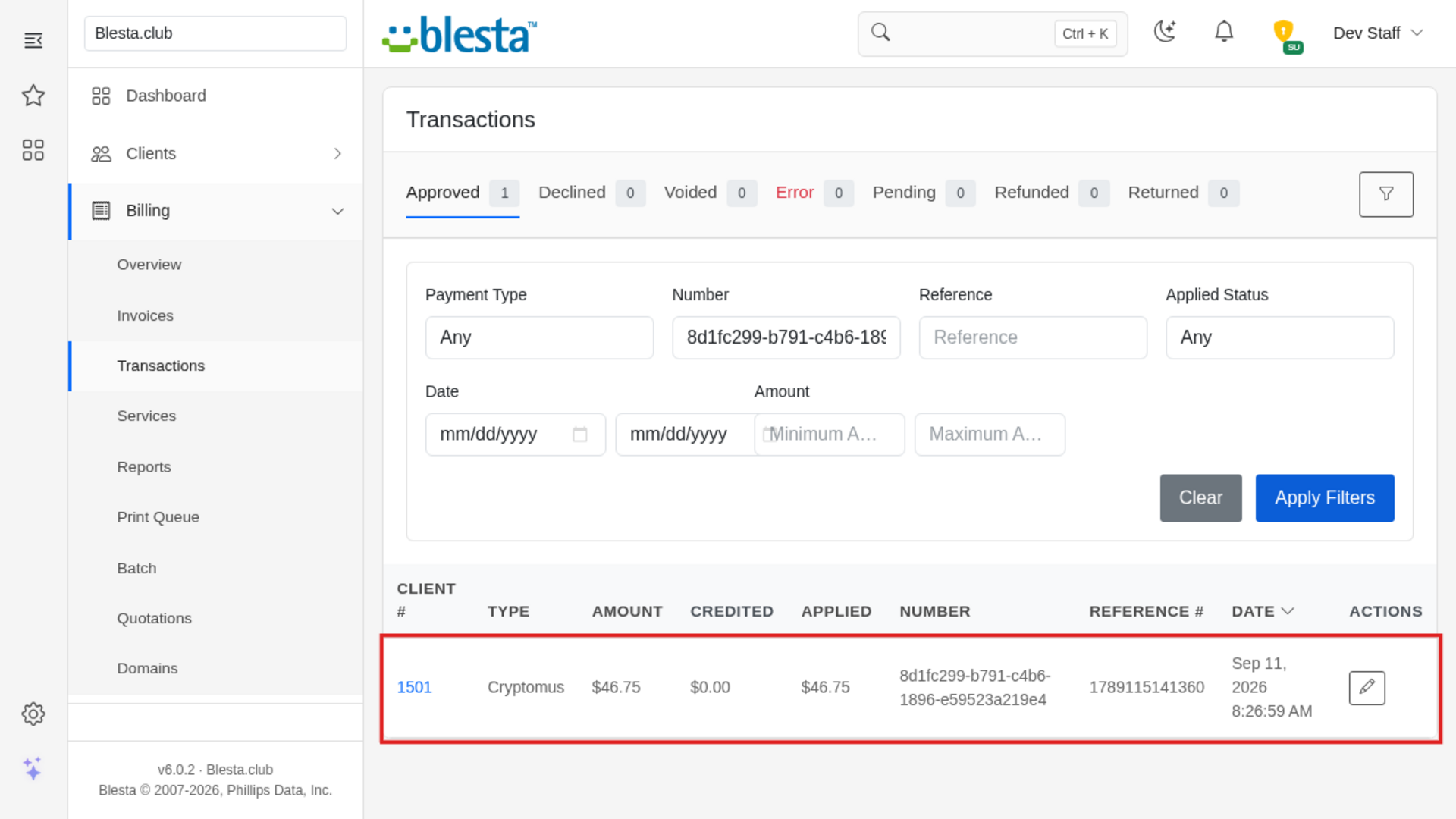 Cryptomus screenshot 1