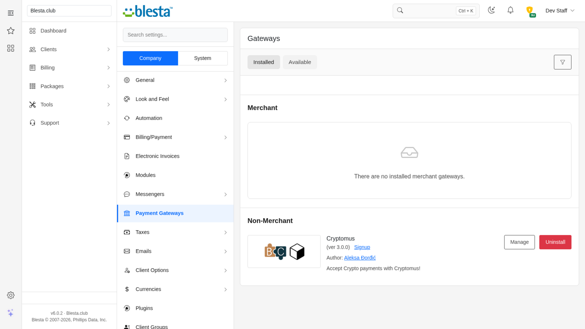 Cryptomus screenshot 2