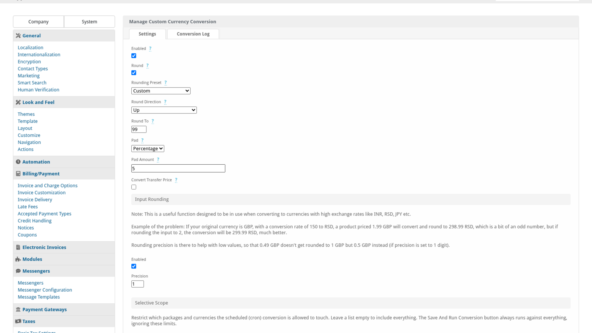 Custom Currency Conversion screenshot 2