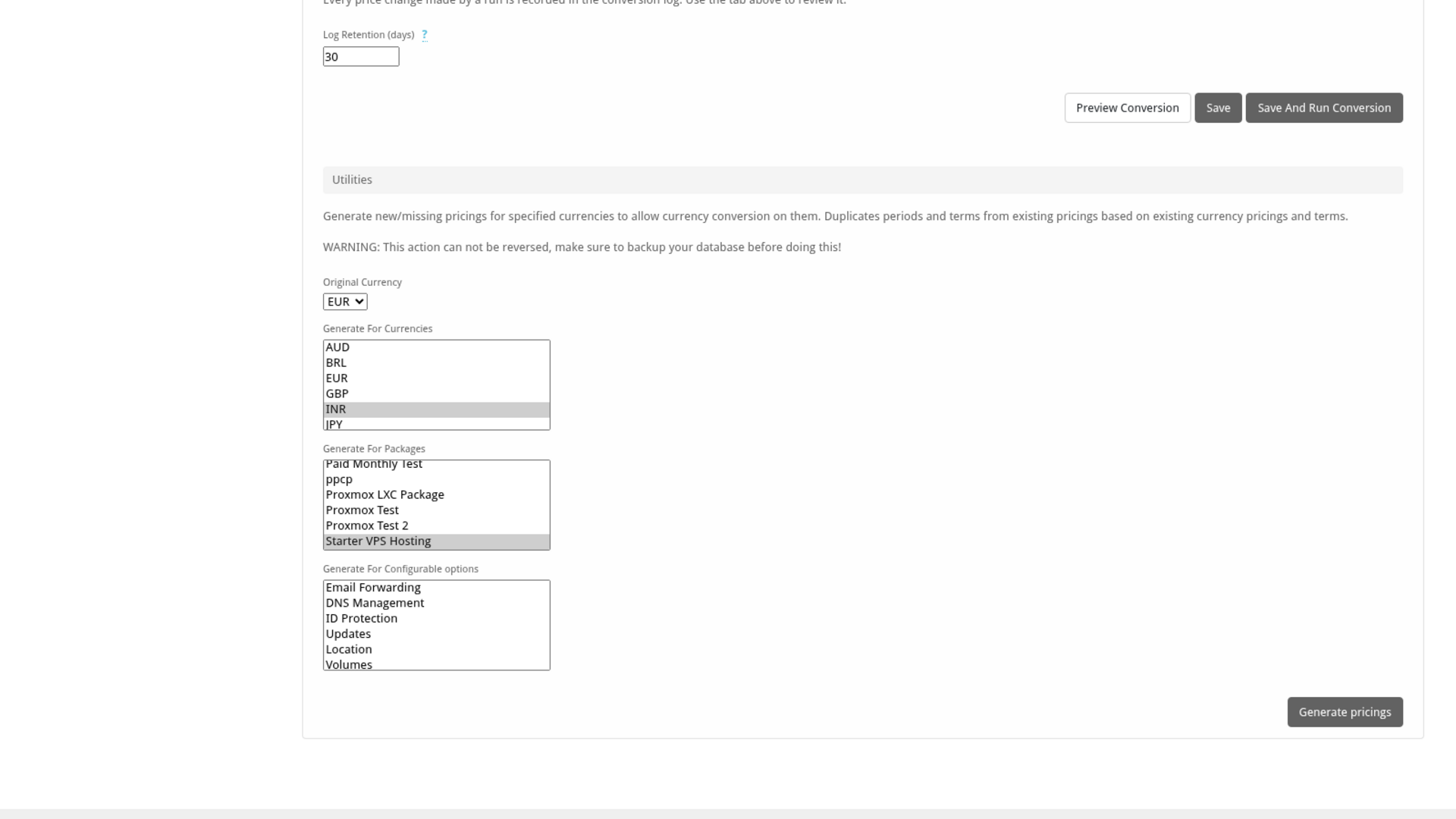Custom Currency Conversion screenshot 4