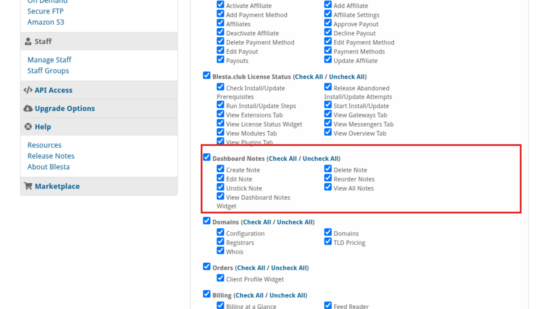 Dashboard Notes screenshot 6