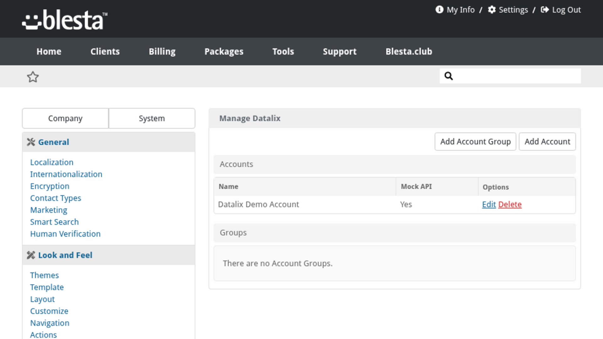 Datalix screenshot 2
