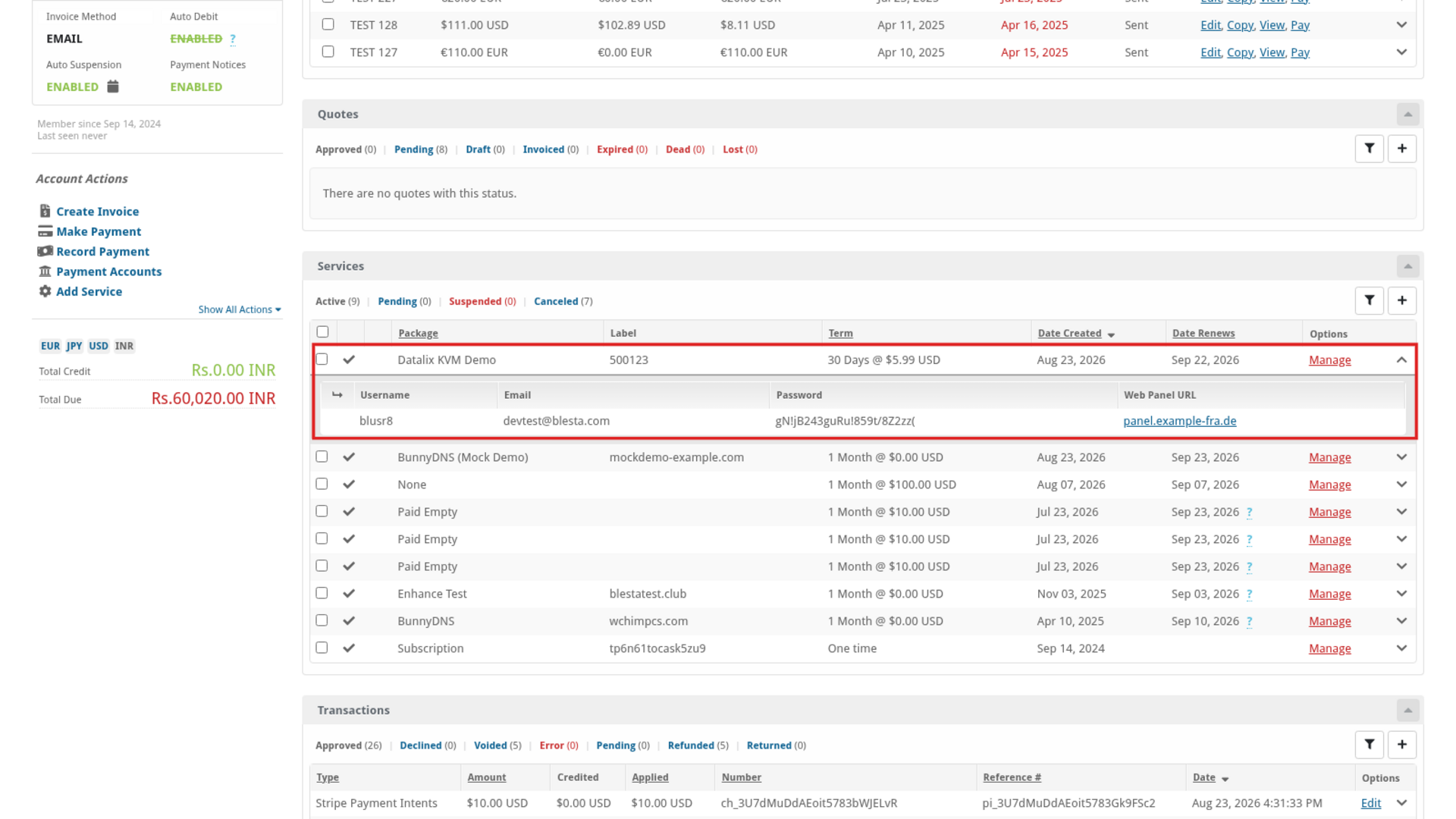 Datalix screenshot 7