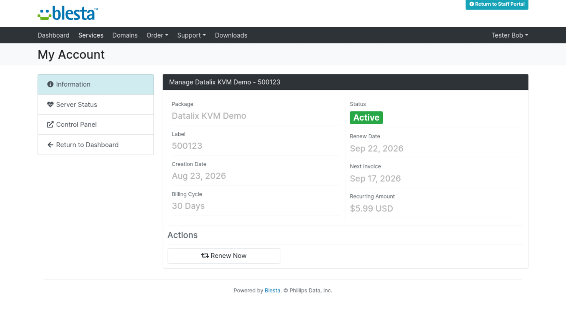 Datalix screenshot 8
