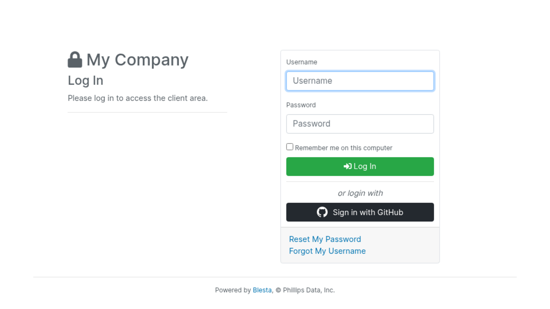 GitHub Login screenshot 2