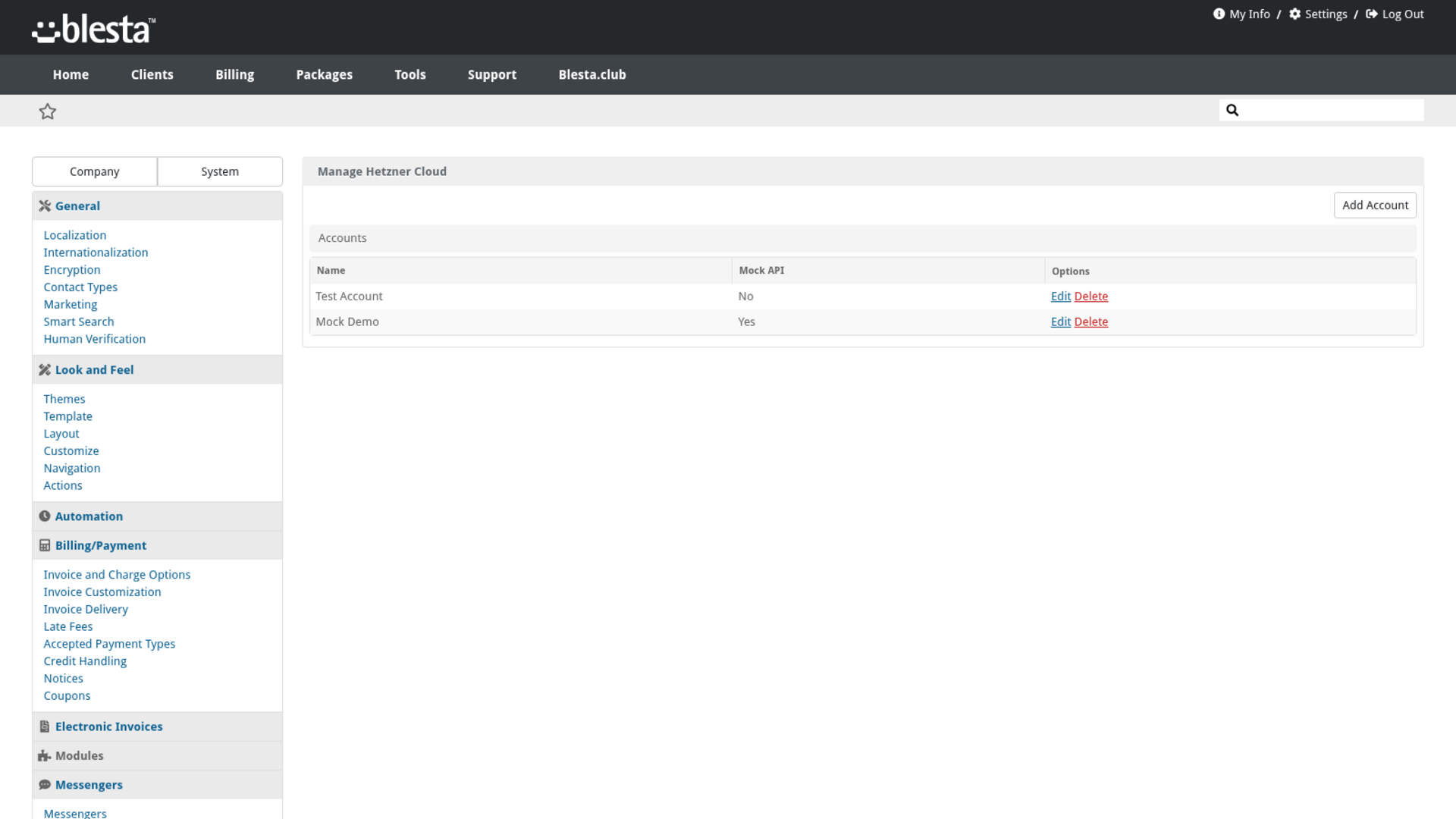 Hetzner Cloud screenshot 3