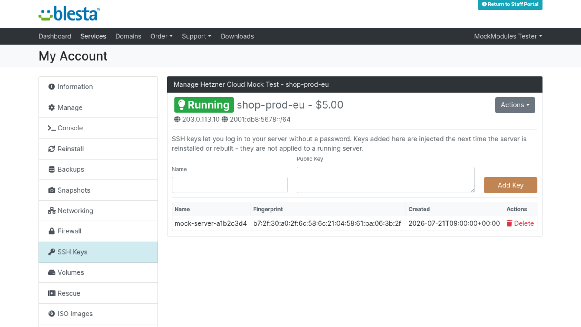 Hetzner Cloud screenshot 15