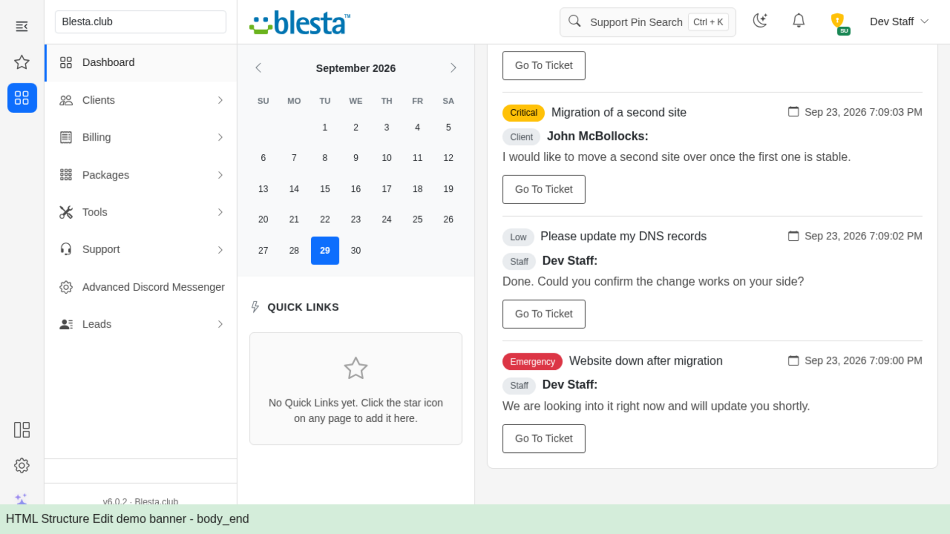 HTML Structure Edit screenshot 2