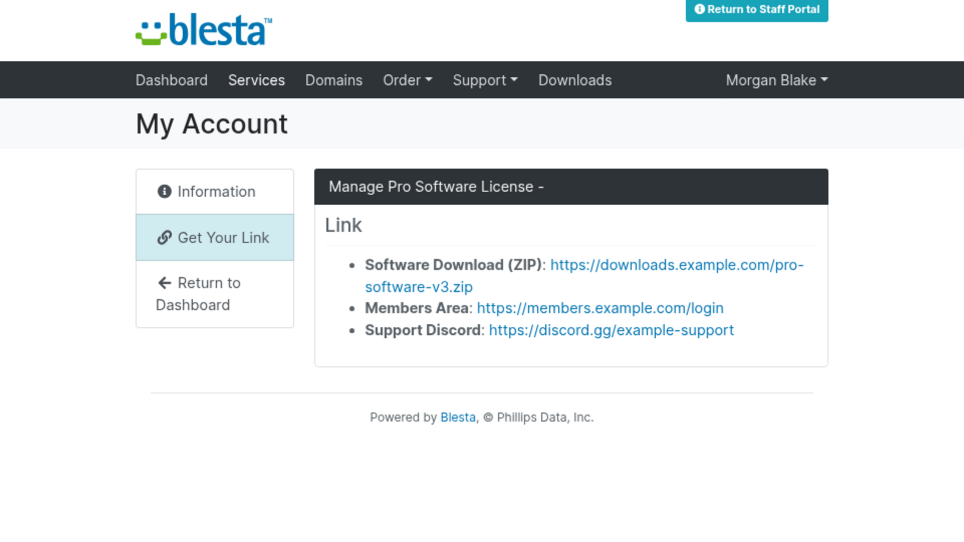 Links screenshot 3