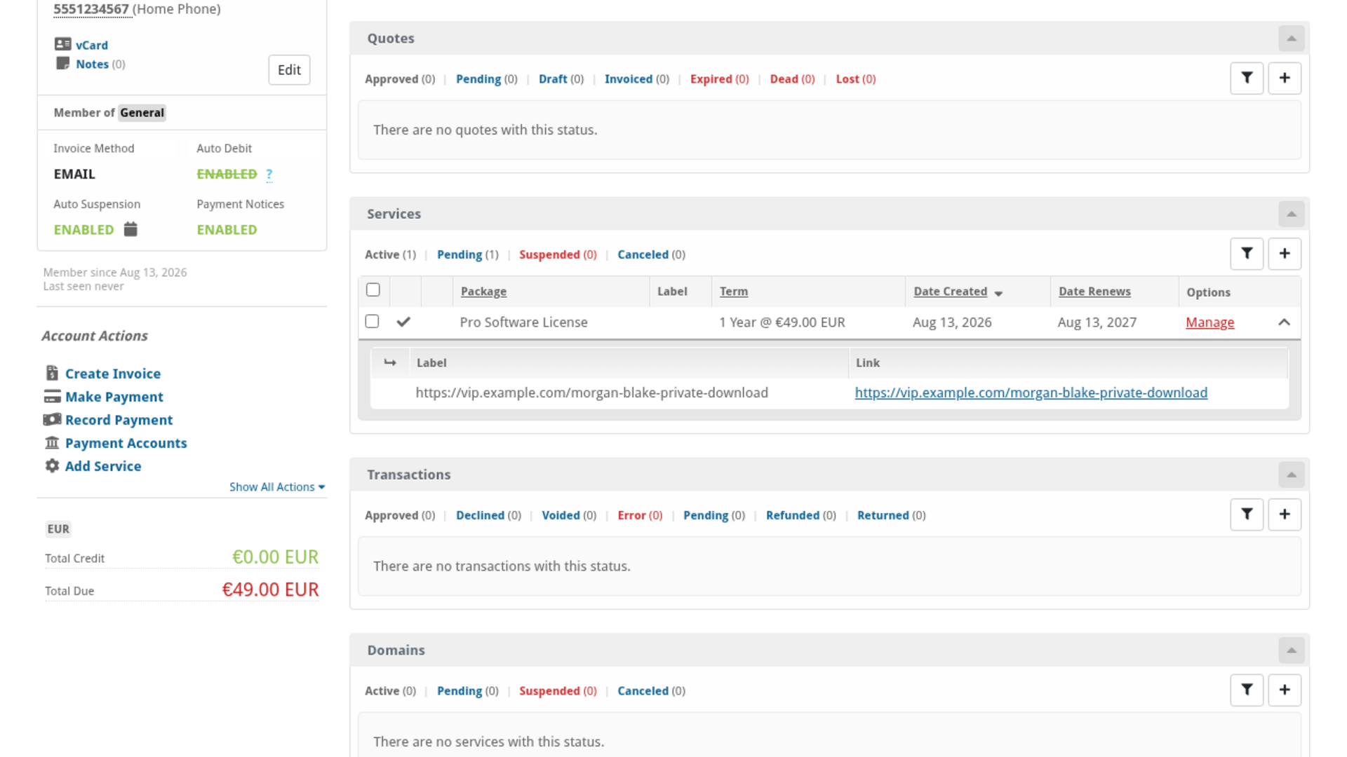 Links screenshot 6