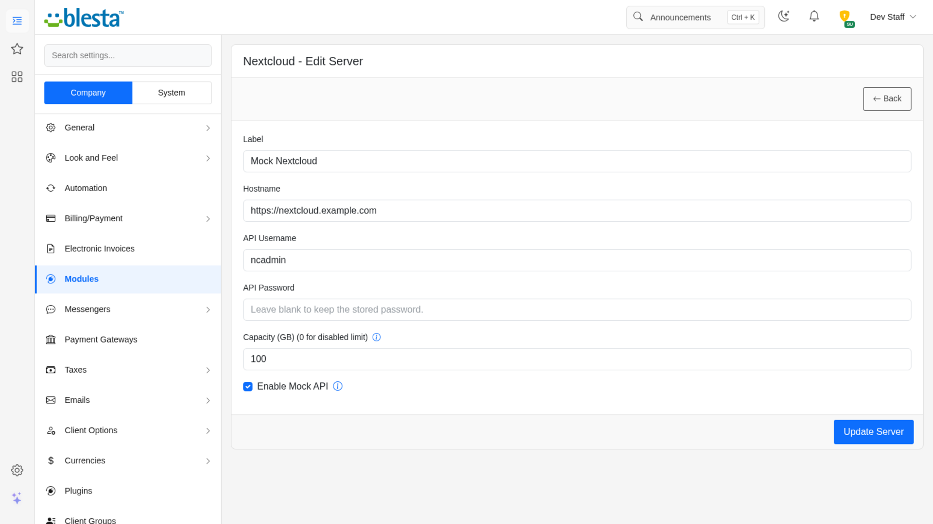 Nextcloud screenshot 1
