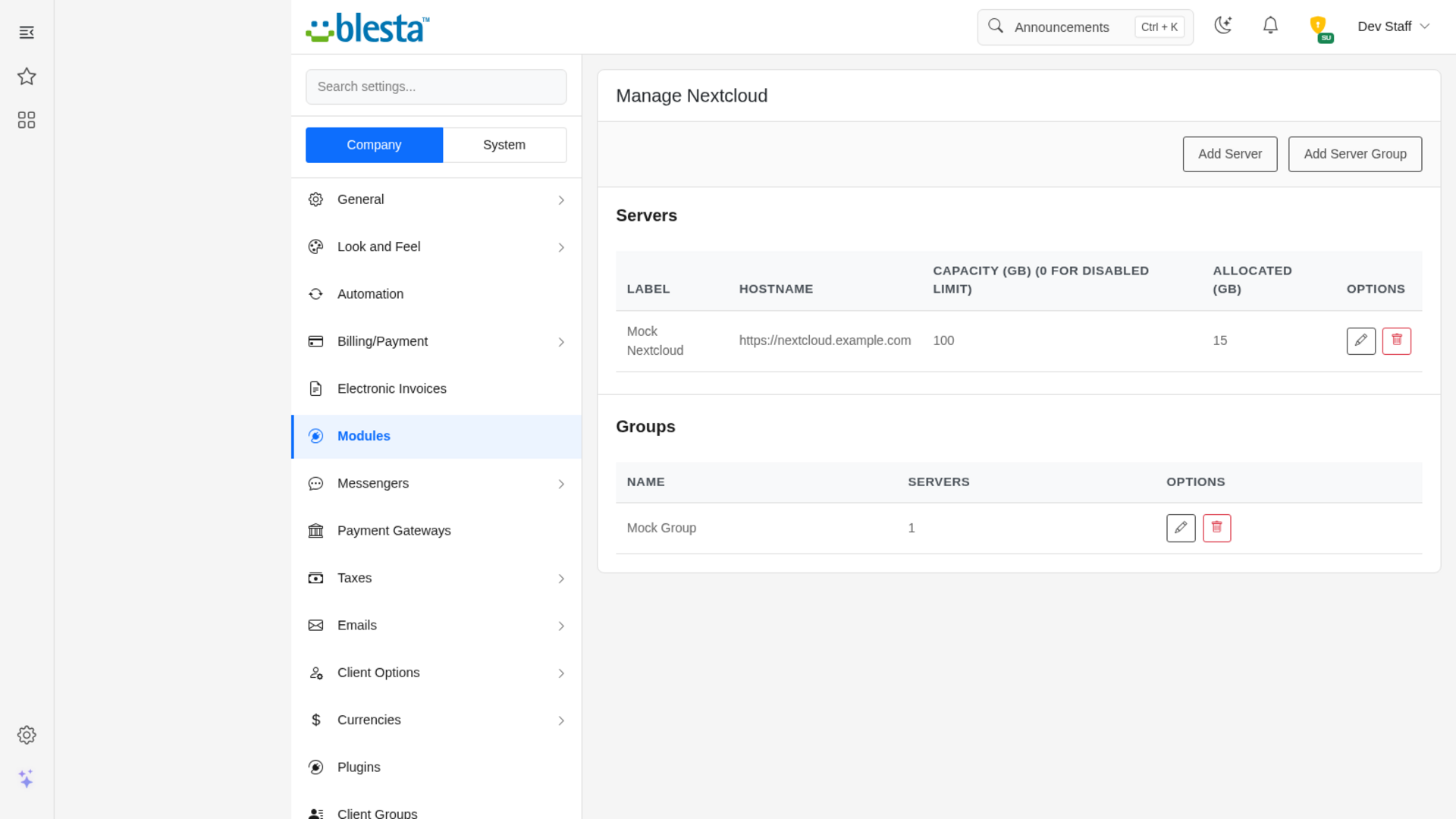 Nextcloud screenshot 2