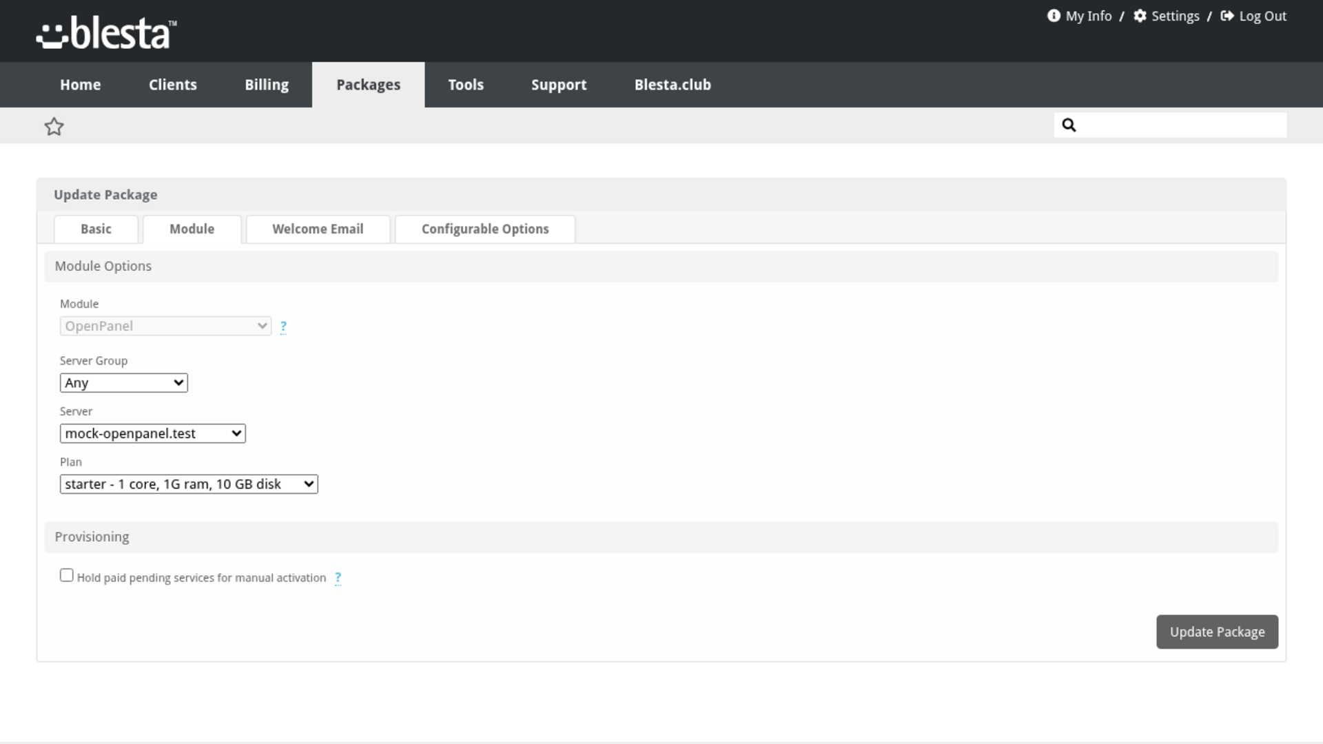 OpenPanel screenshot 5