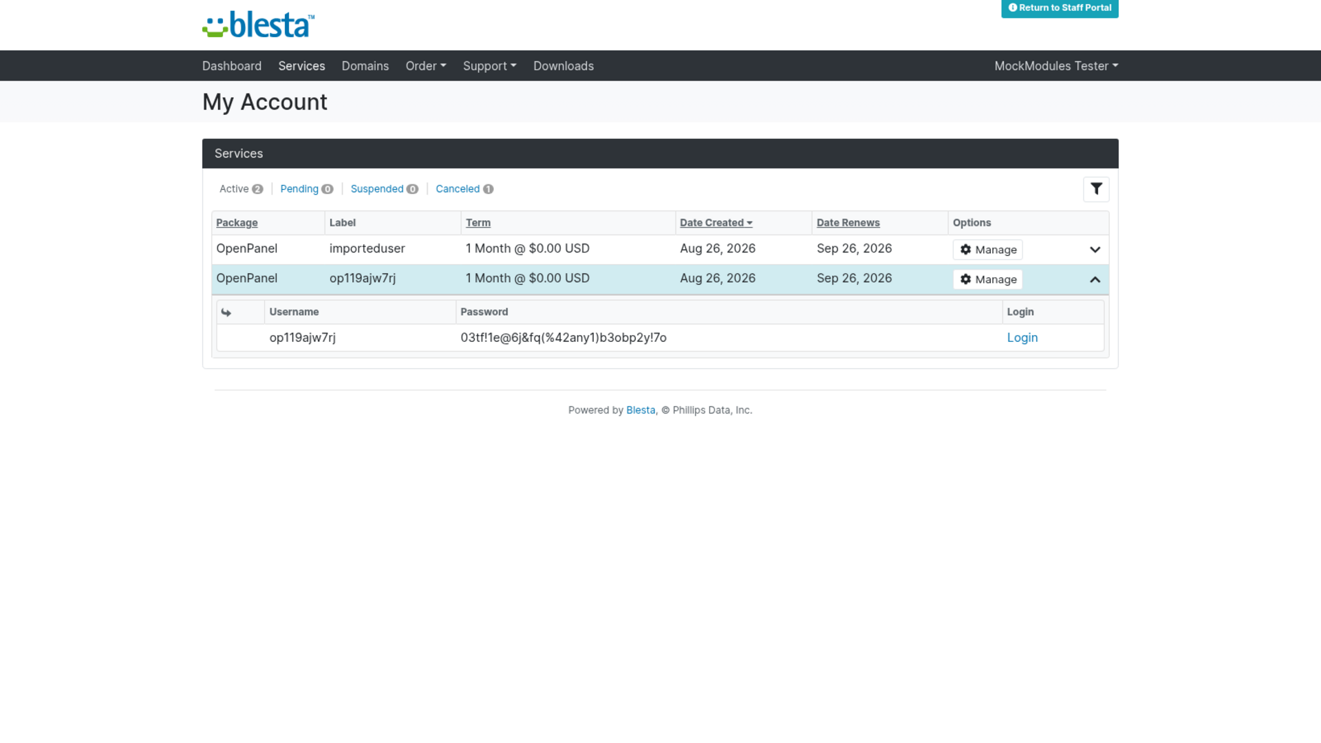 OpenPanel screenshot 7