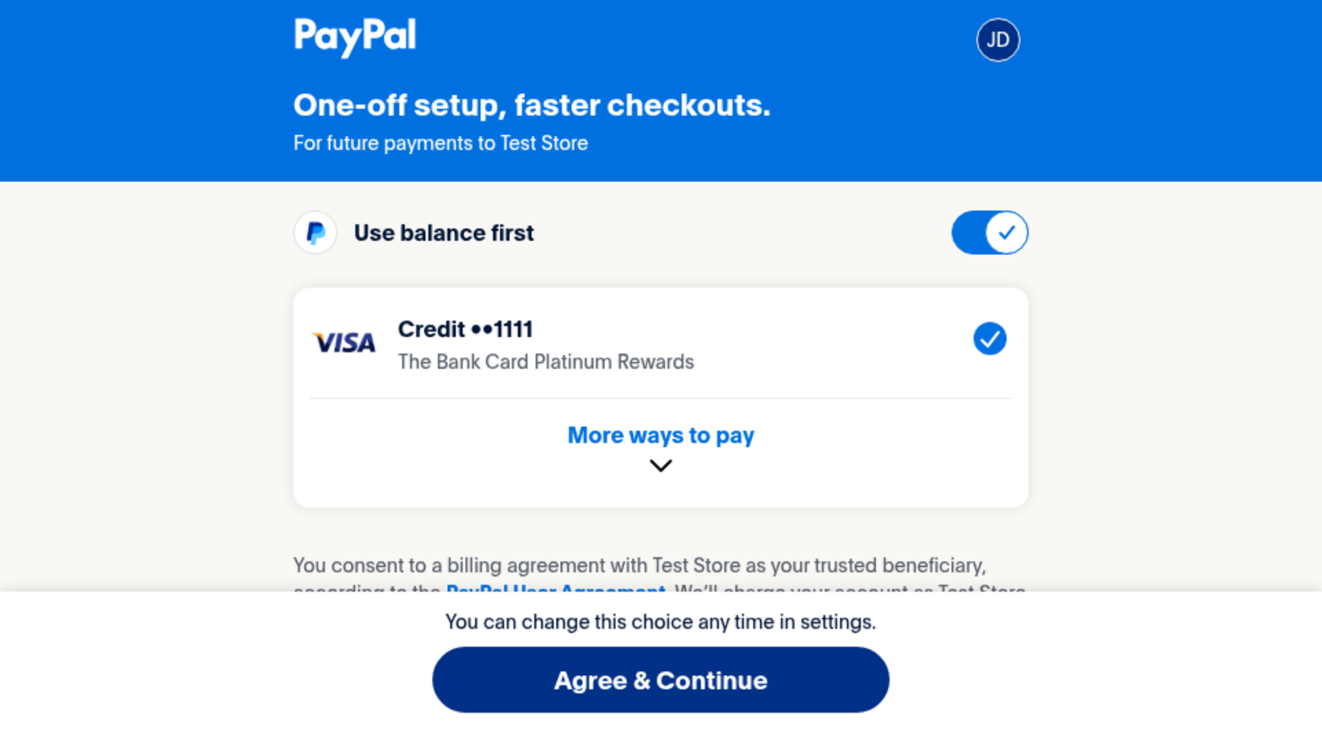 PayPal Billing Agreements screenshot 3