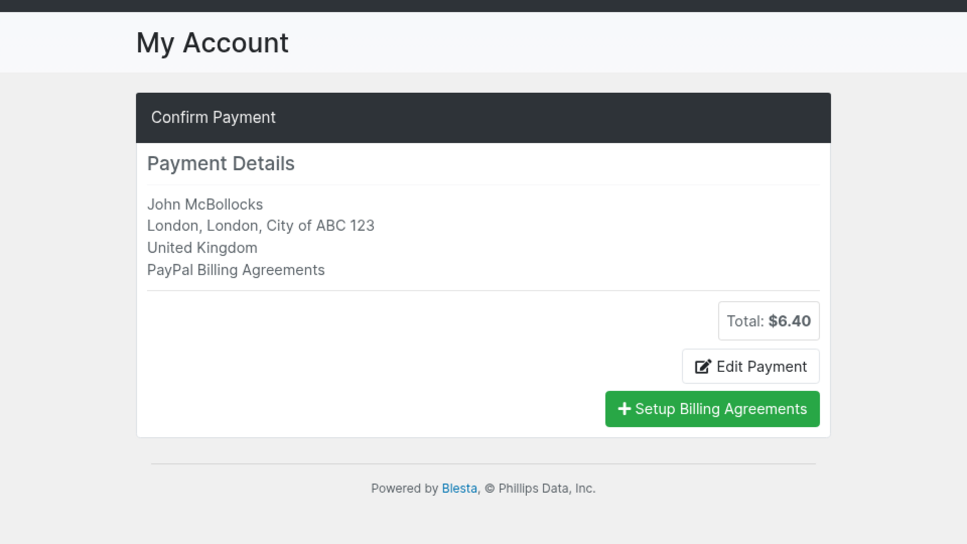 PayPal Billing Agreements screenshot 4