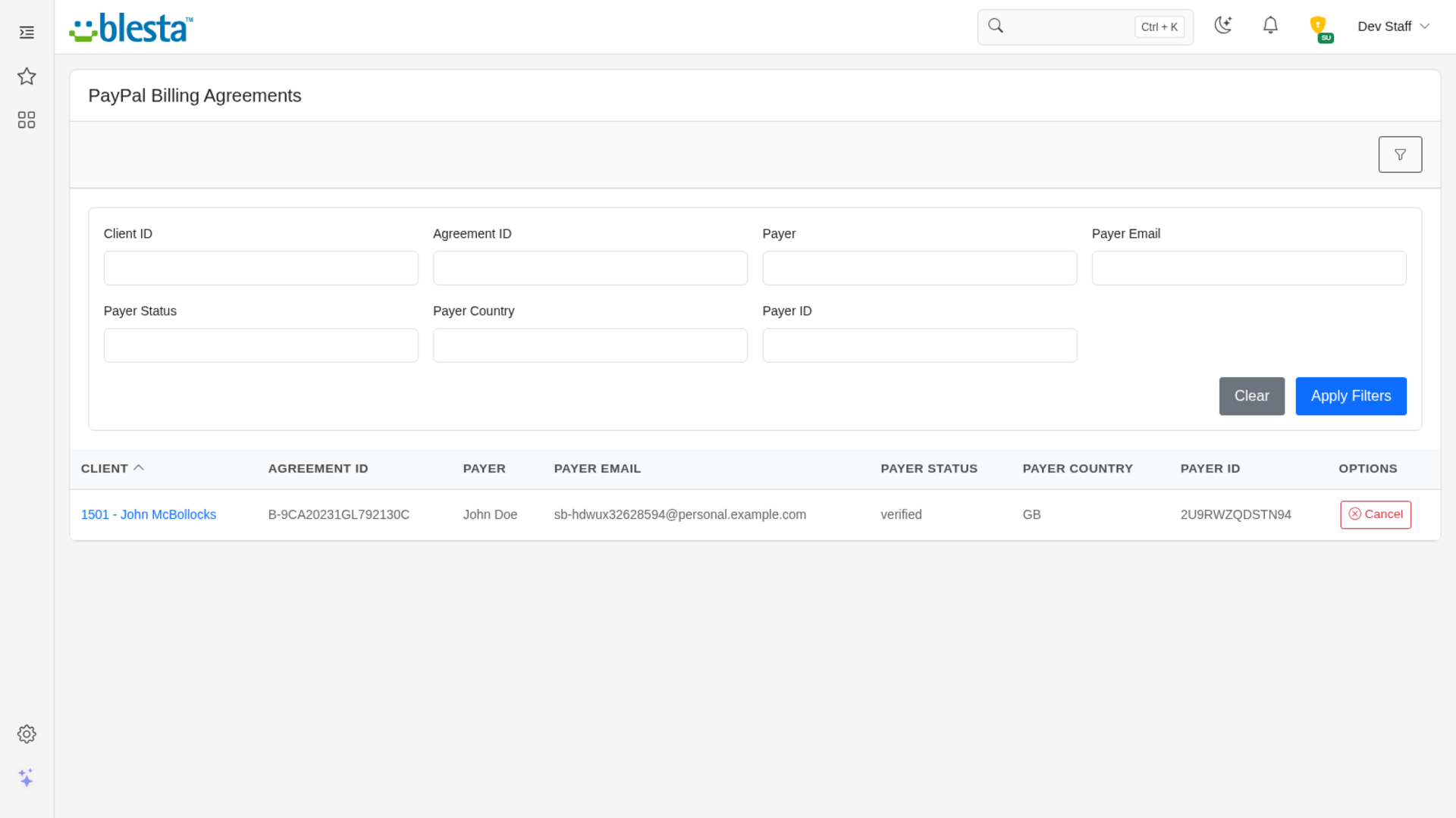 PayPal Billing Agreements screenshot 10
