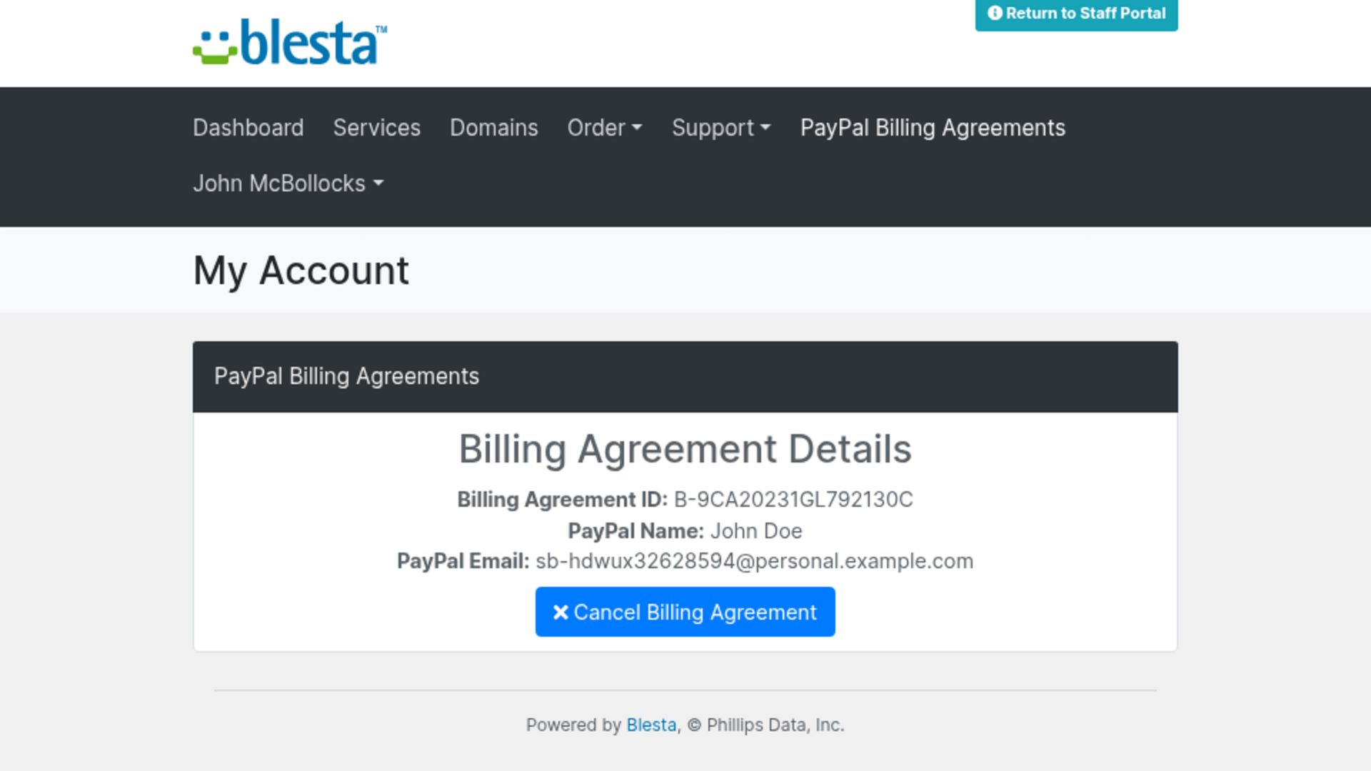 PayPal Billing Agreements screenshot 12