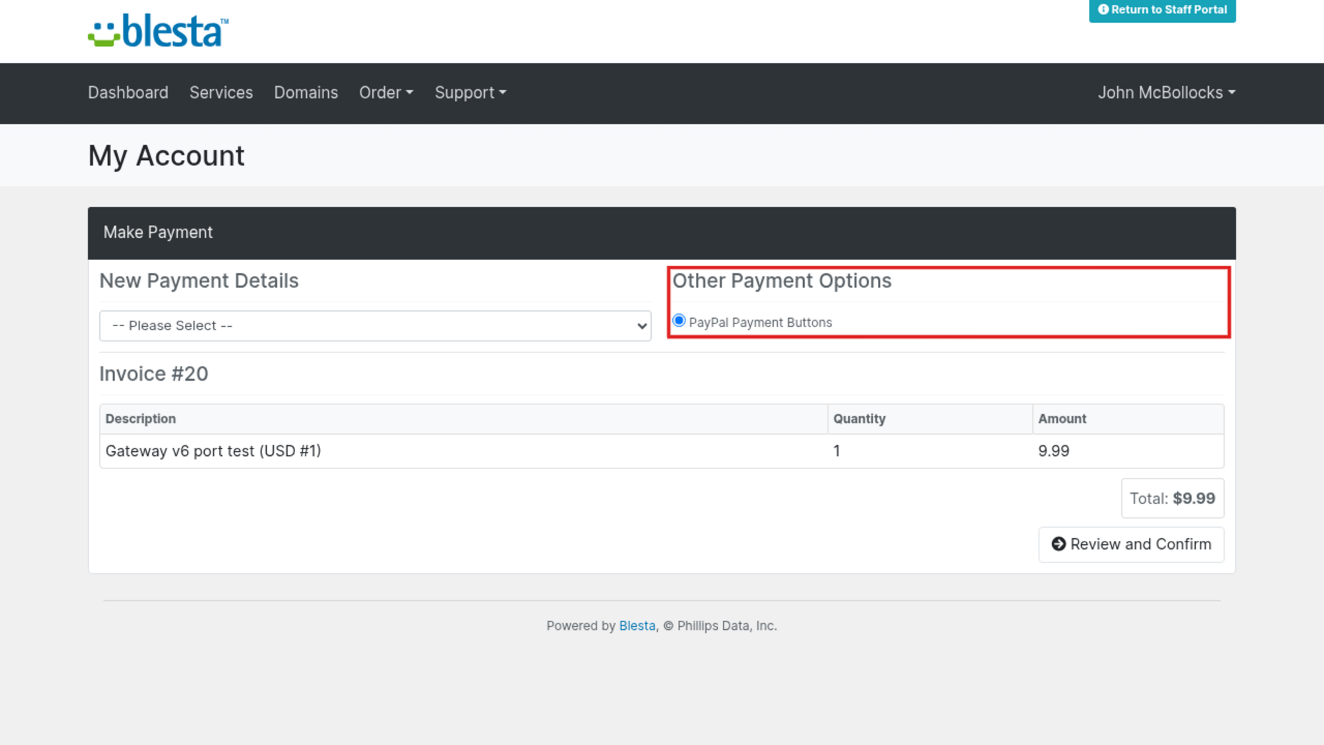 PayPal Payment Buttons screenshot 2