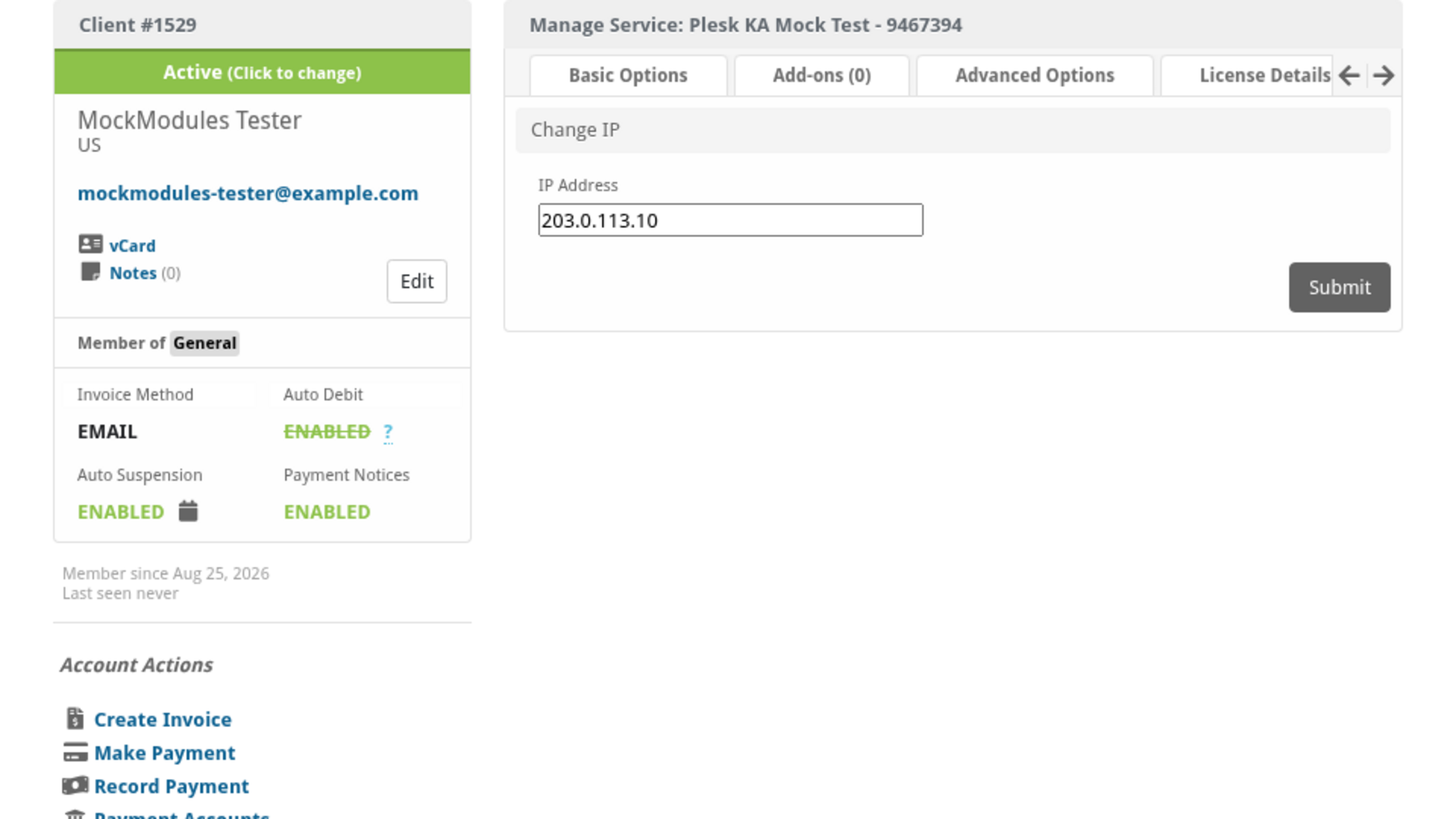 Plesk Key Administrator screenshot 4