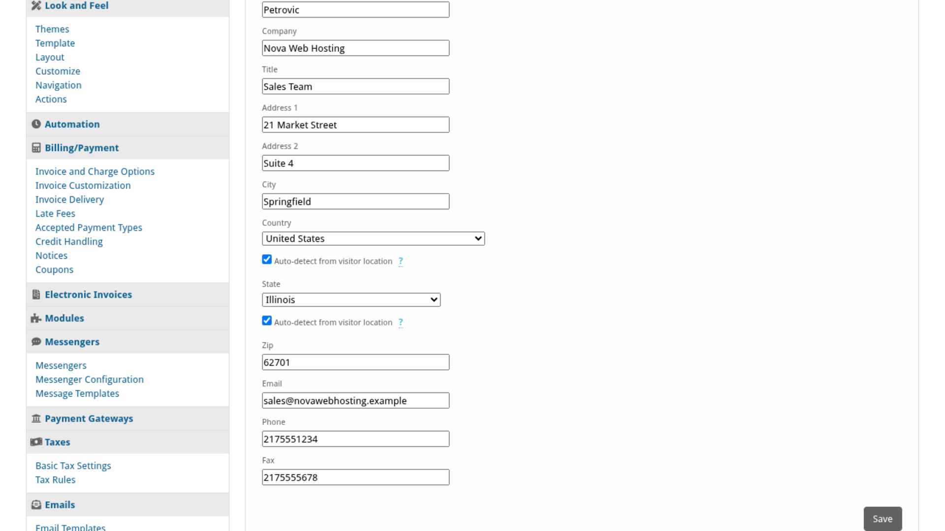Prefill Registration Fields screenshot 2
