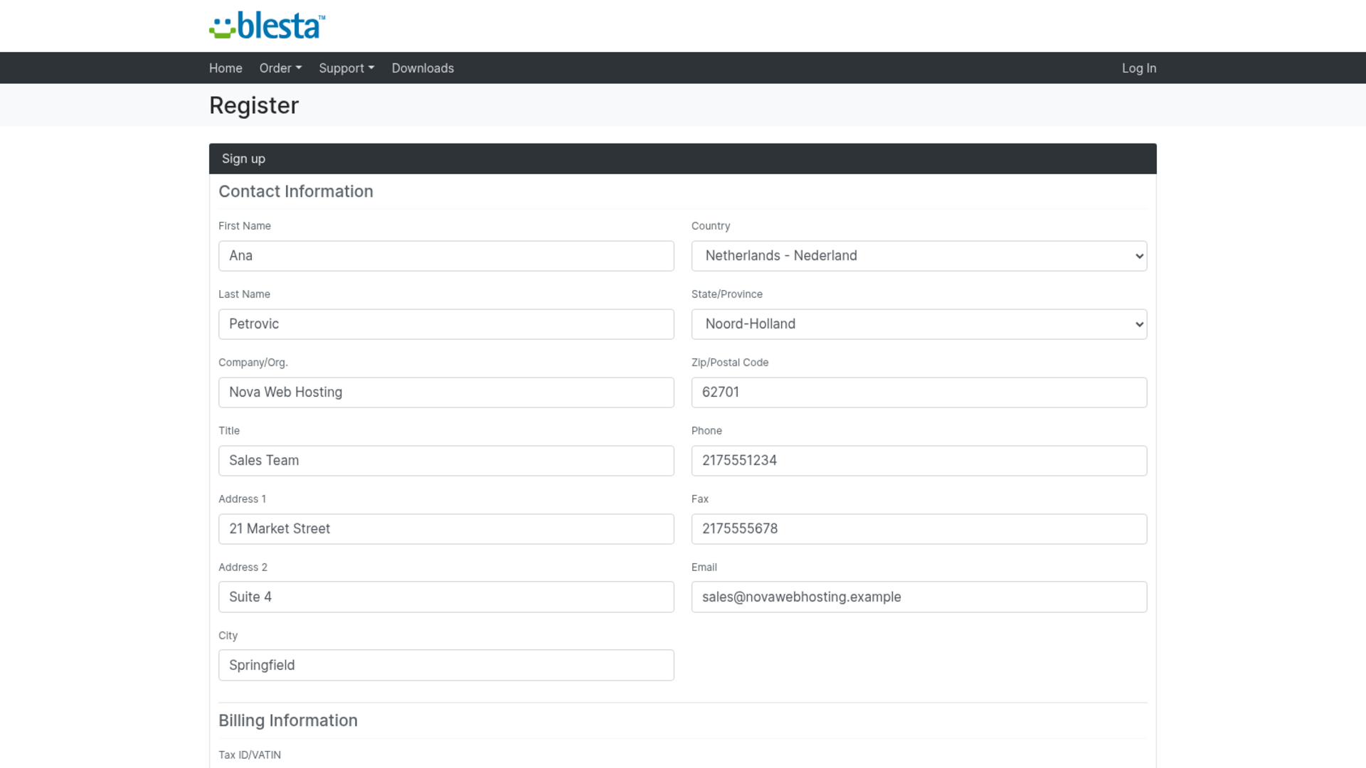Prefill Registration Fields screenshot 4