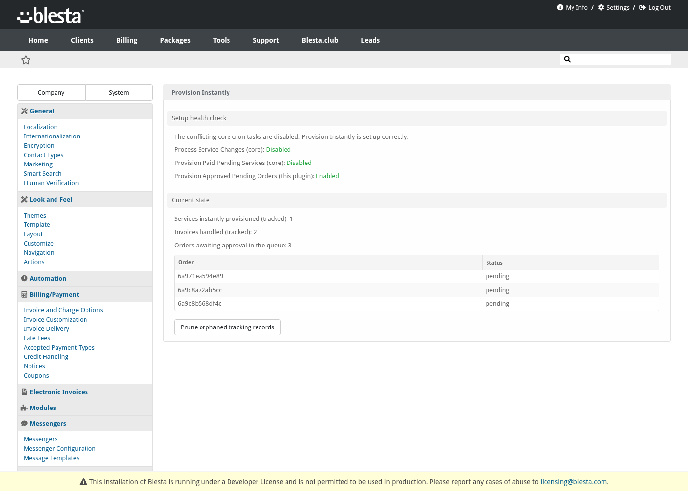 Provision Instantly screenshot 1