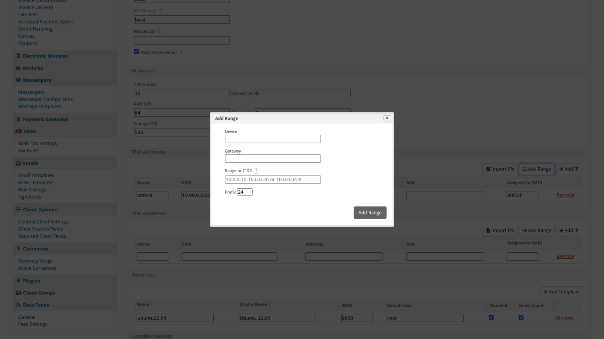 Proxmox Advanced screenshot 3