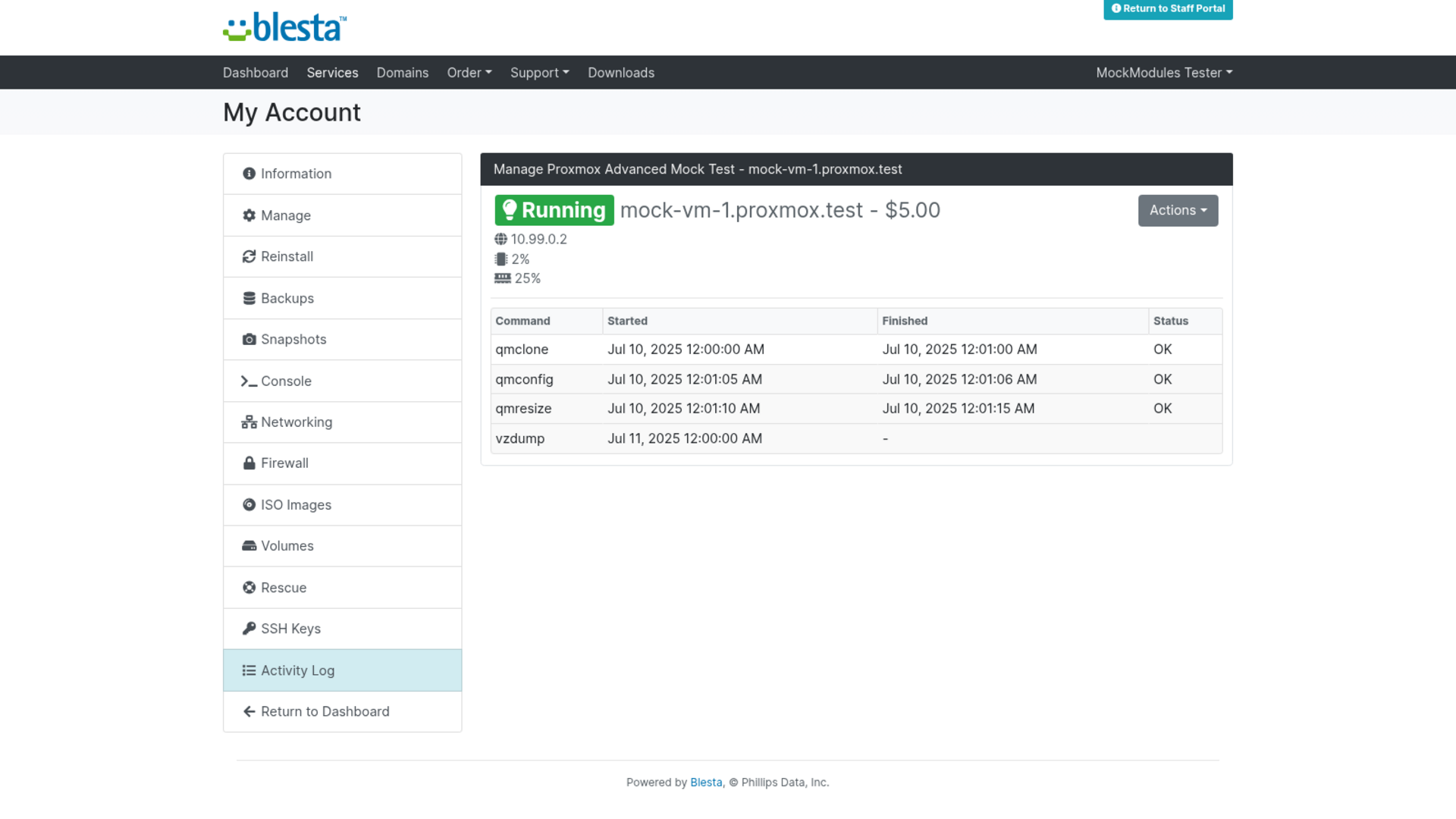 Proxmox Advanced screenshot 6
