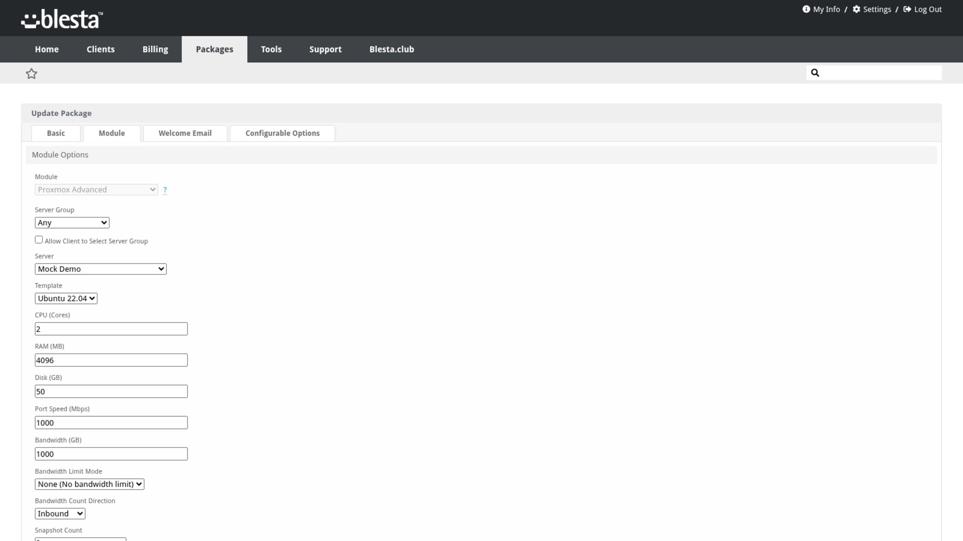 Proxmox Advanced screenshot 19