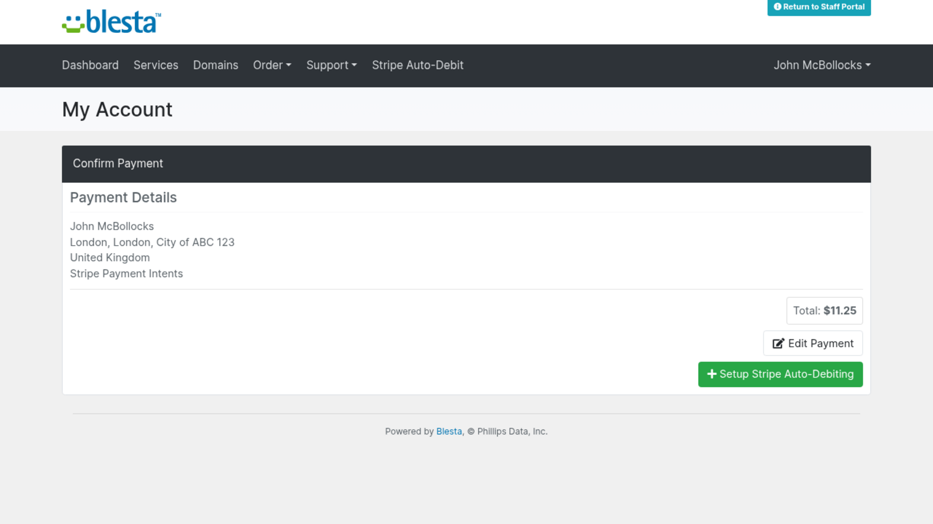 Stripe Payment Intents screenshot 4