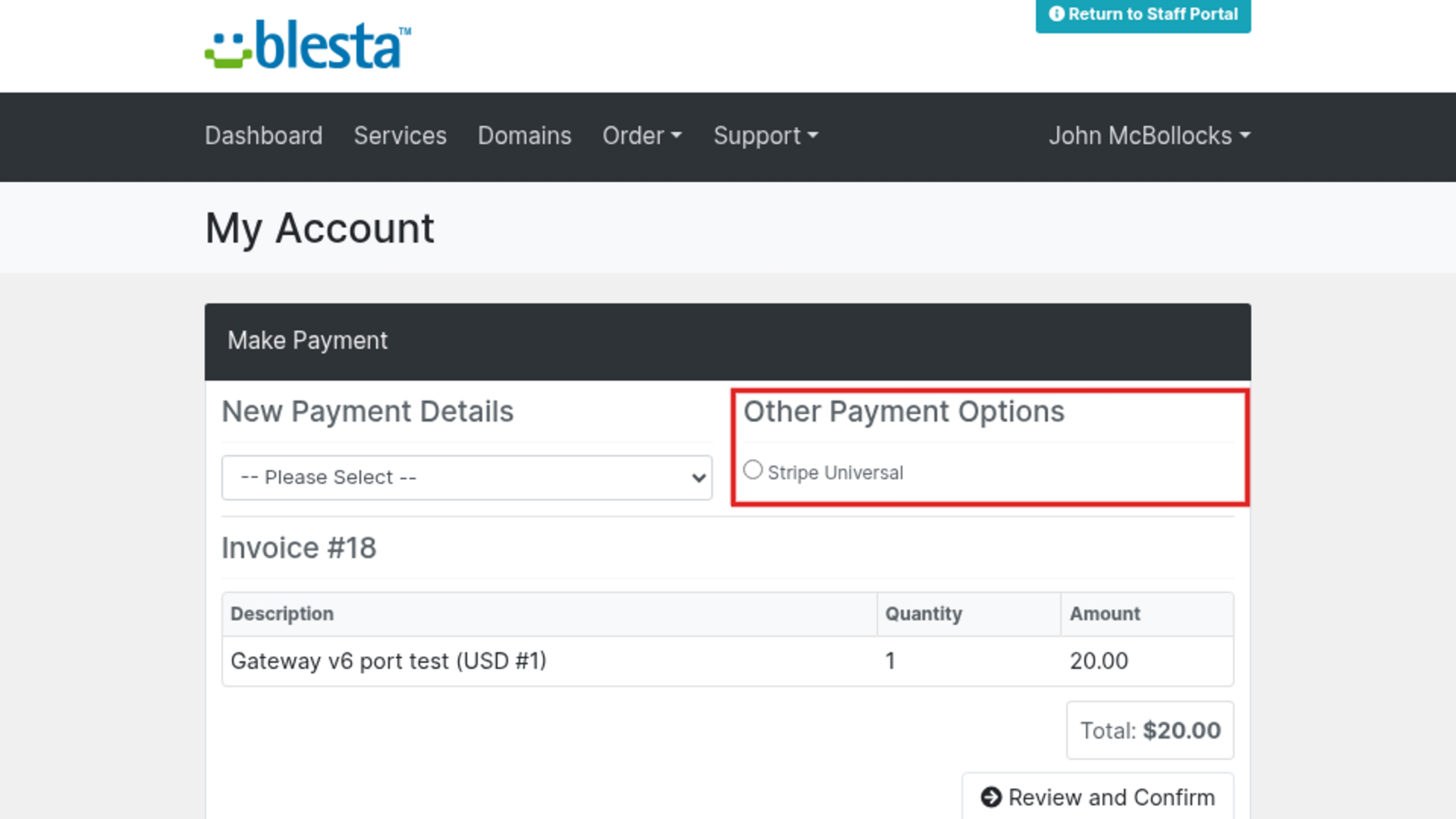 Stripe Universal screenshot 2