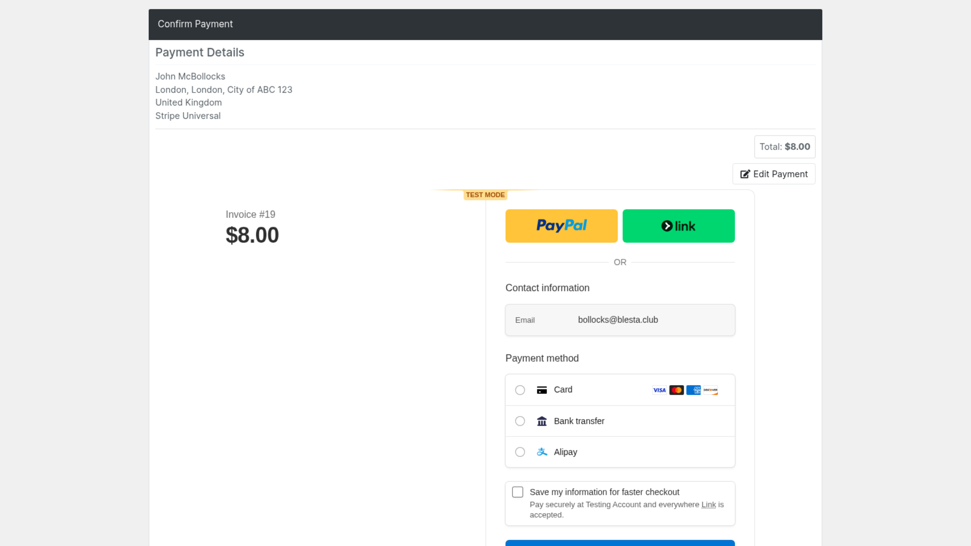 Stripe Universal screenshot 4