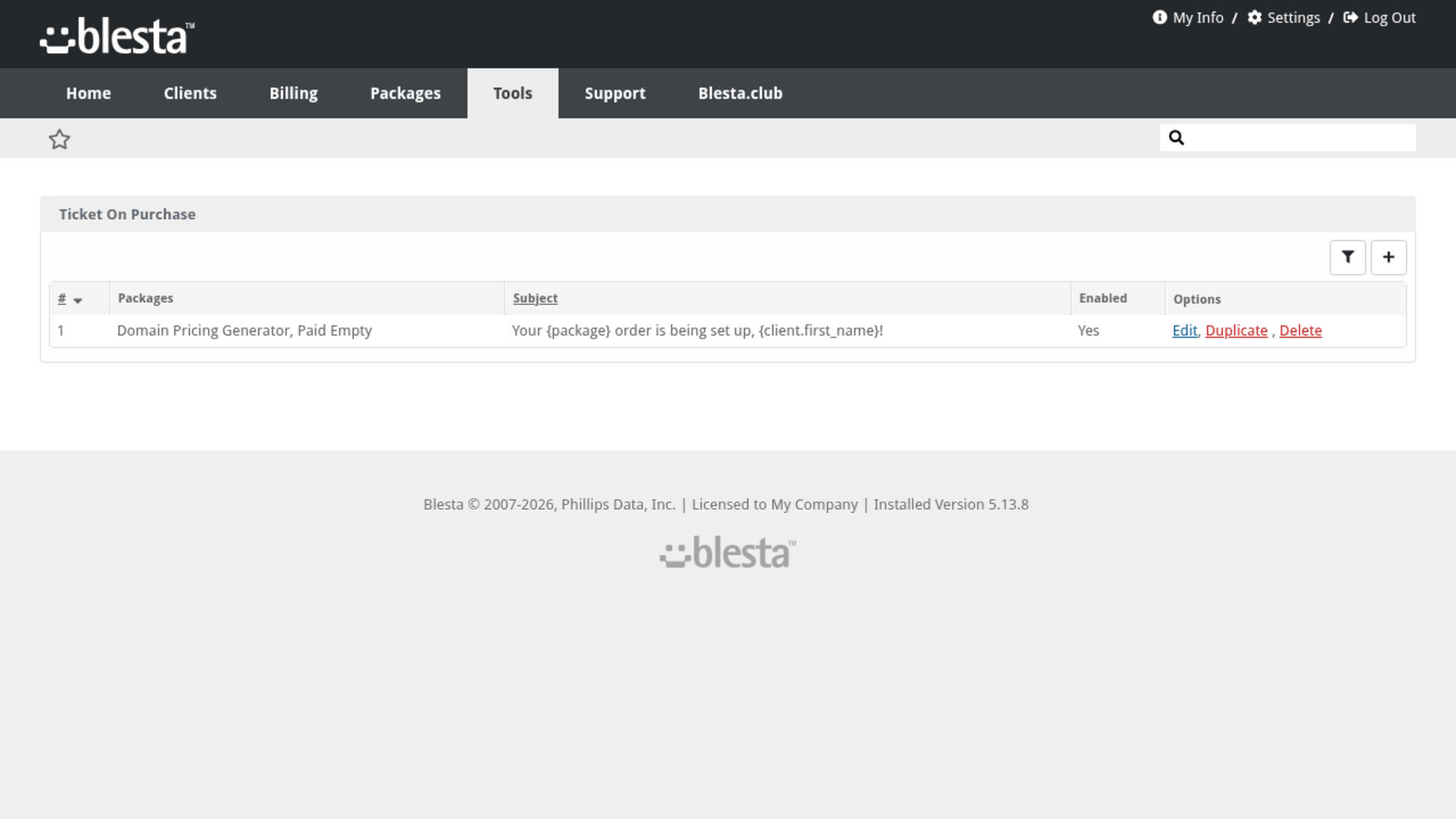 Ticket On Purchase screenshot 1